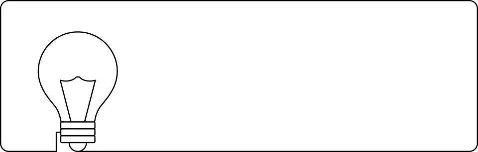Idea creative banner sign different Light bulb icon. Innovation symbol creative 스톡 일러스트