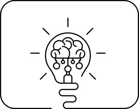 Idea creative banner sign different Light bulb icon. Innovation symbol creative 스톡 일러스트