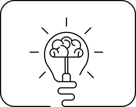 Idea creative banner sign different Light bulb icon. Innovation symbol creative 스톡 일러스트