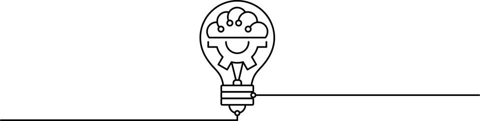Idea creative banner sign different Light bulb icon. Innovation symbol creative 스톡 일러스트