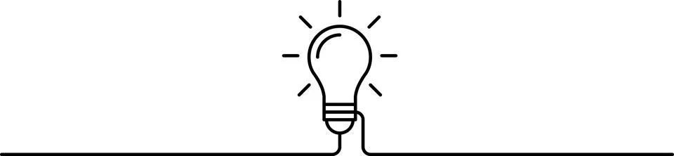 Idea creative banner sign different Light bulb icon. Innovation symbol creative Stock Illustration