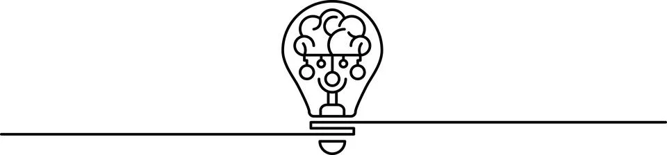 Idea creative banner sign different Light bulb icon. Innovation symbol creative 스톡 일러스트