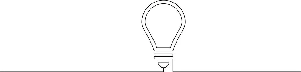 Idea creative banner sign different Light bulb icon. Innovation symbol creative Stock Illustration