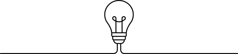 Idea creative banner sign different Light bulb icon. Innovation symbol creative 스톡 일러스트
