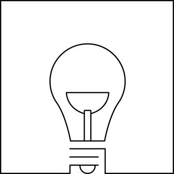 Idea creative banner sign different Light bulb icon. Innovation symbol creative 스톡 일러스트