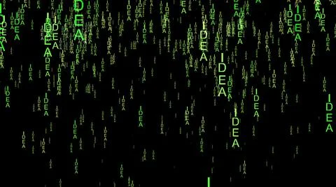 Idea data code on the web イラスト素材