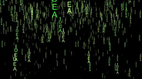 Idea data code on the web イラスト素材