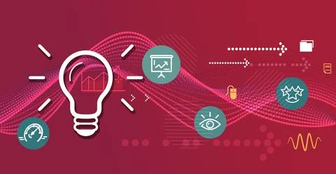 Idea Development Process - Illustration Stock Illustration