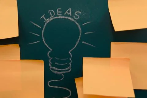Idea Generation Board Stock Photos