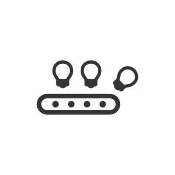 Idea Generation Icon Illustrazione stock