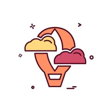 Idea icon design vector Stock Illustration