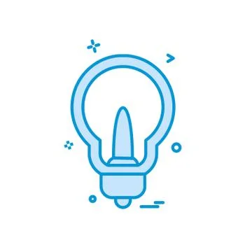 Idea icon design vector Stock Illustration