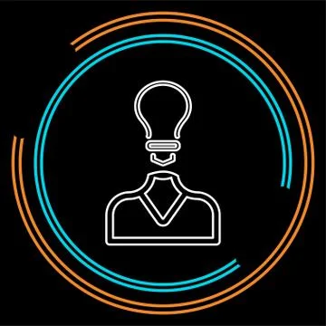 Idea icon. element illustration. Stock Illustration