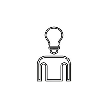 Idea icon. element illustration. Stock Illustration