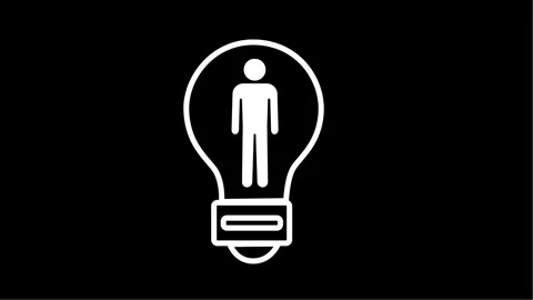Idea icon monochrome 27 Stock Footage 273469171