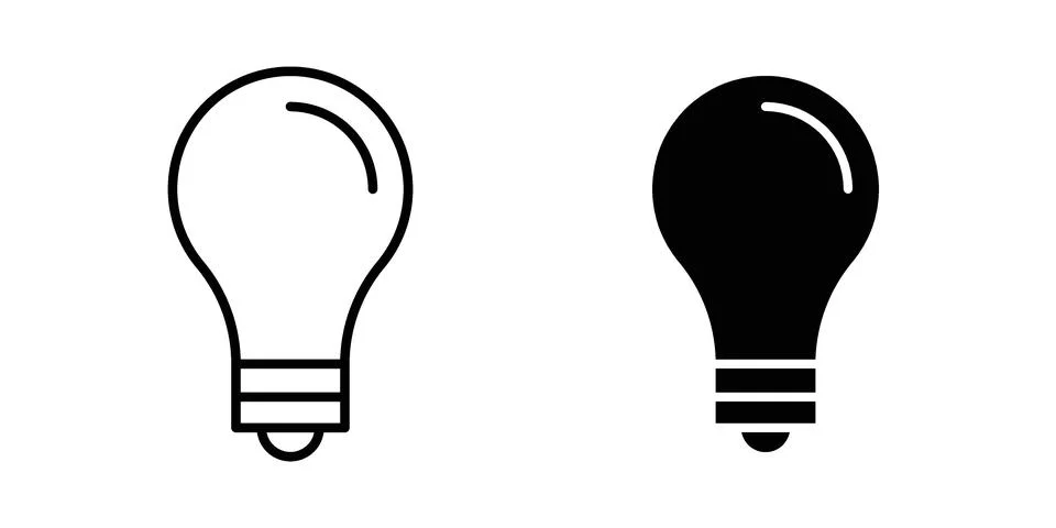 Idea icon or illustration vector symbols Stock Illustration