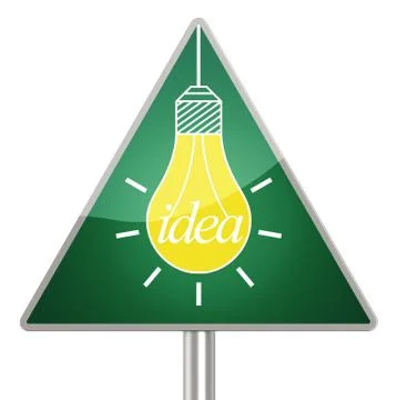 The idea Stock Illustration