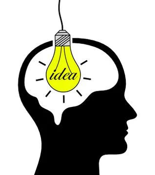 The idea Stock Illustration