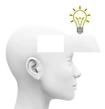 The idea Stock Illustration