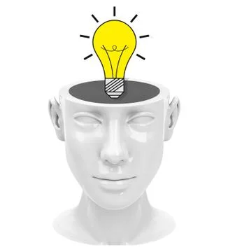 The idea Stock Illustration