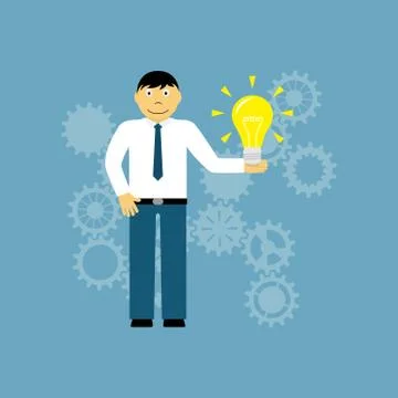 Idea Illustrazione stock