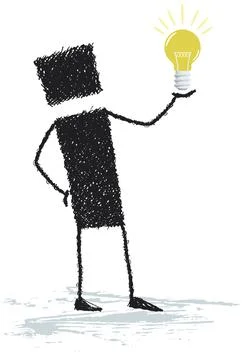 Idea Ilustração Stock