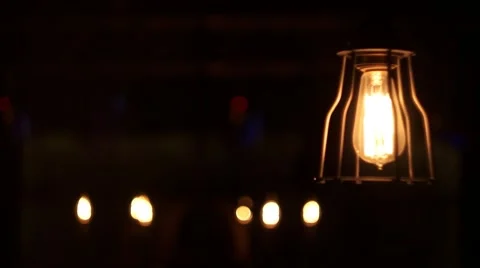 Idea Lamp Stock Footage 49409898