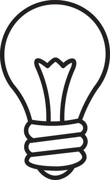 Idea Light Bulb Stock Illustration
