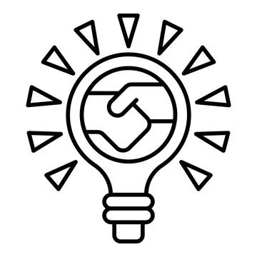 Idea Line Icon Stock Illustration
