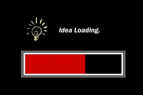 Idea Loading - Graphical. Stock Photos