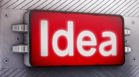 Idea. Looping. Stock Footage 34347224