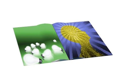 Idea magazine Stock Illustration