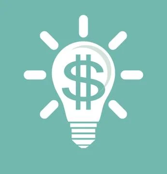 Idea to make money Stock Illustration
