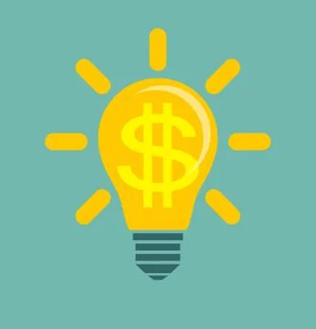 Idea to make money Stock Illustration