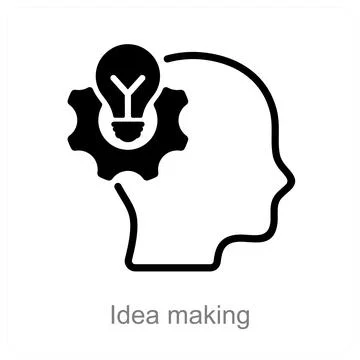 Idea making Stock Illustration
