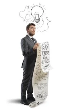Idea for a new strategy Foto stock