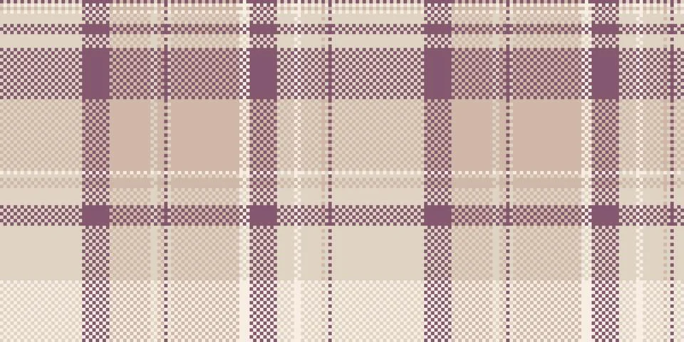 Idea pattern background vector, overlayed seamless textile check. Fashion p.. Illustrazione stock