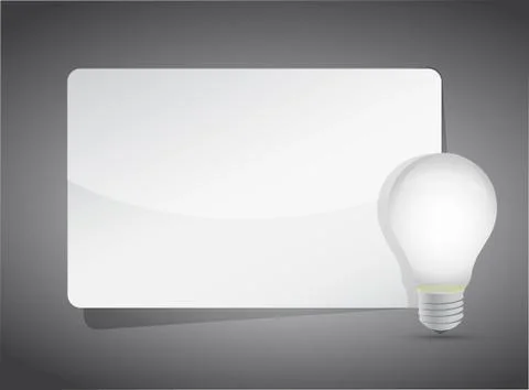 Idea presentation concept template illustration design graphic Stock Illustration
