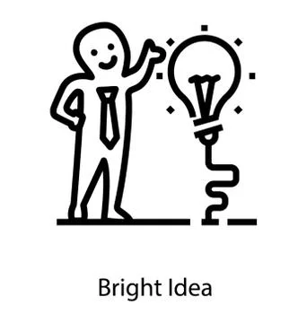 Idea Protection Vector Stock Illustration