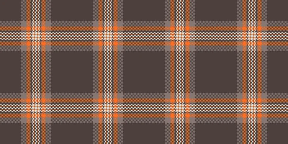 Idea seamless pattern fabric, glamour textile texture plaid. Countryside ch.. Stock Illustration