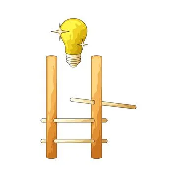 Idea structure illustration Illustrazione stock