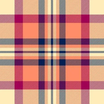 Idea tartan pattern seamless, naked fabric texture vector. Glamour plaid ch.. イラスト素材