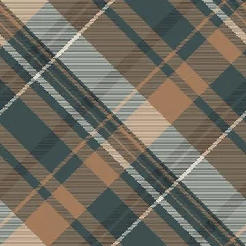 Idea tartan seamless background, diamond check pattern textile. Textured pl.. Illustrazione stock