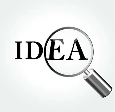 Idea theme illustration Stock Illustration