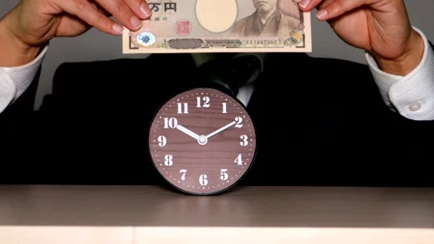 The idea is that time is money. Stock Footage 334992387