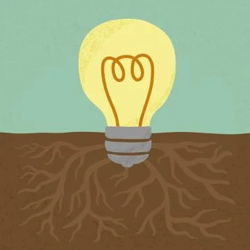 Idea Tree , eps10 vector format Stock Illustration