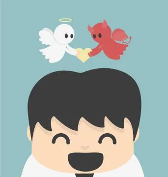 The idea of unity Stock Illustration