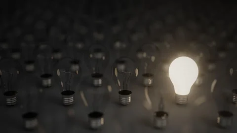 Idea Unveiling: A Bright Concept Emerges video Stock Footage 311528151