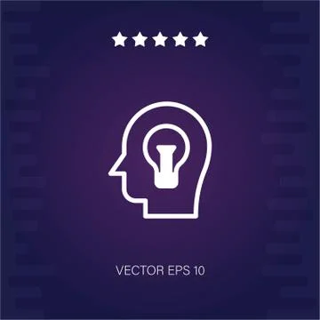 Idea vector icon Stock Illustration