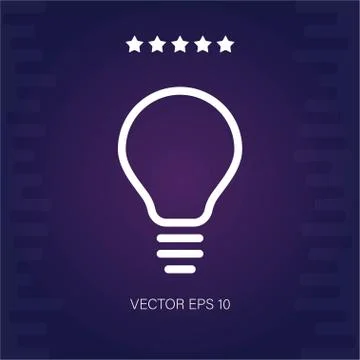 Idea vector icon Stock Illustration